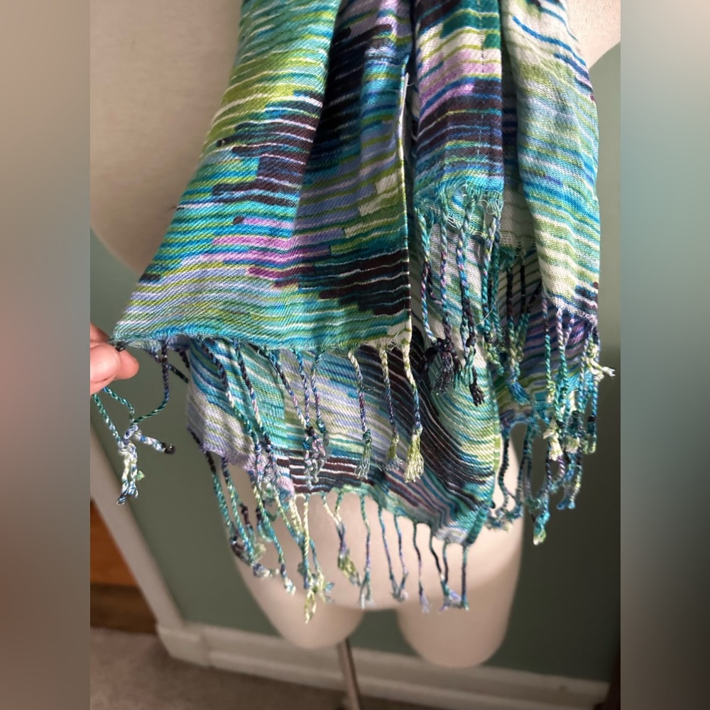 Forever 21 Colorful Scarf - Picture 3 of 6